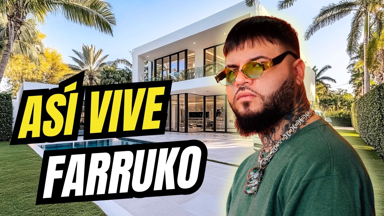 Así es la LUJOSA vida de FARRUKO: De Reguetonero Millonario a Predicador de Dios