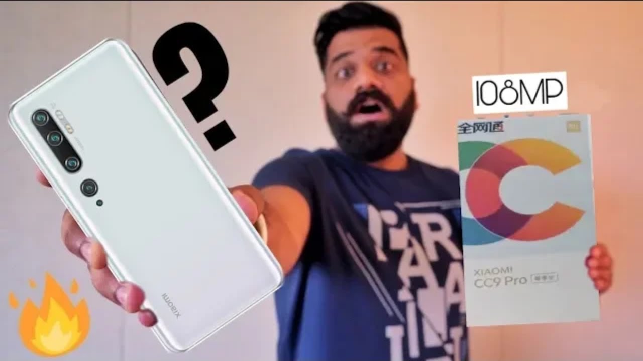 Xiaomi CC9 pro unboxing