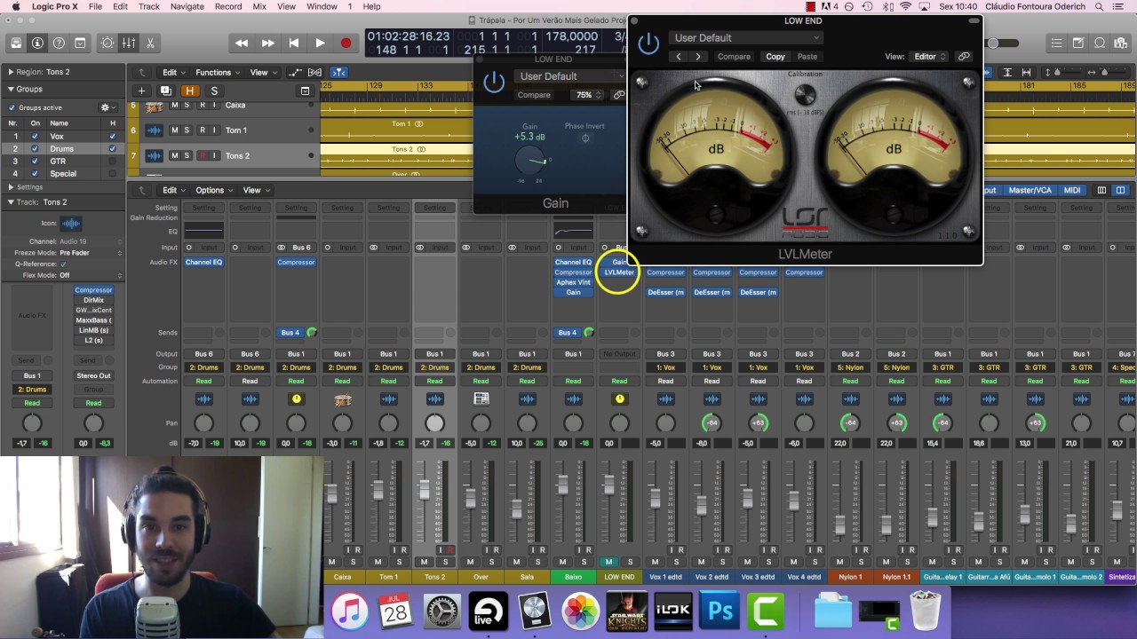 Mixando em Casa - #05 Mixagem Parte 1 - Cl&iacute;max, Partida, Movendo Faders