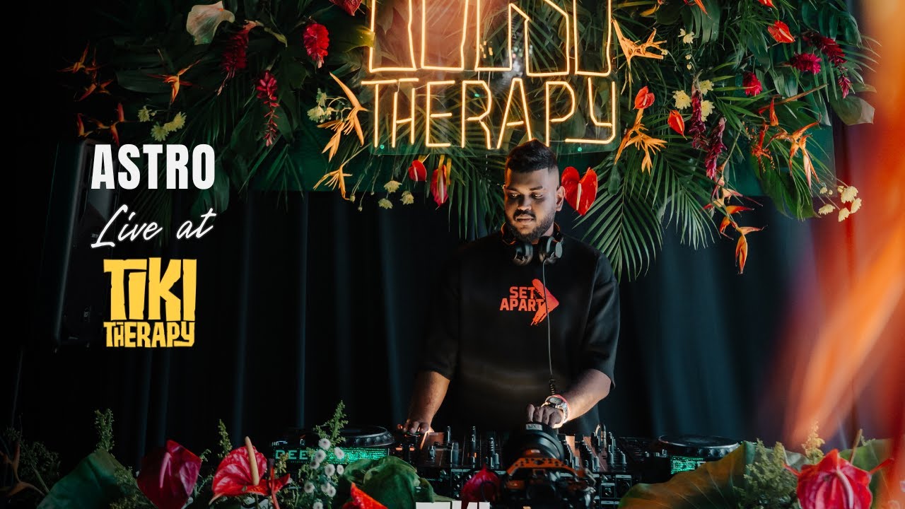 Therapy Session 29 - Astro Live @ Tiki Therapy ( Progressive House DJ Mix )