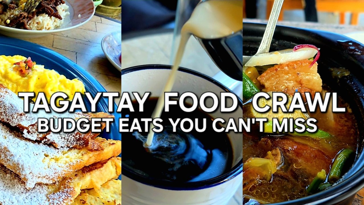 Tagaytay Food Trip 2026 | Breakfast to Dinner Food Crawl