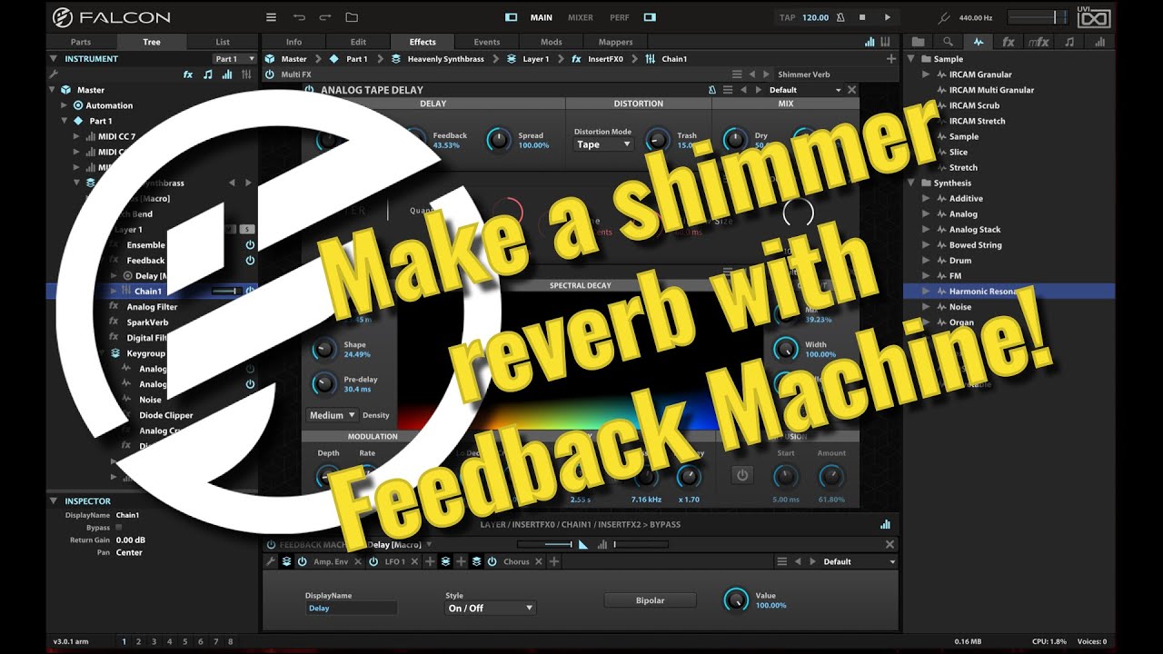 UVI Falcon 2026: Feedback Machine