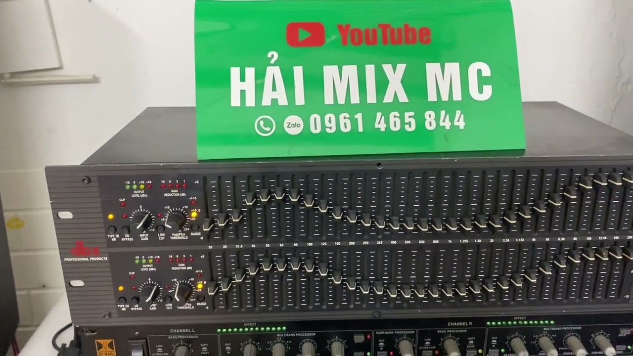 Video tét chất âm lọc dbx 2231 hàng bãi xịn cho các bác vào tham khảo để mua hàng 