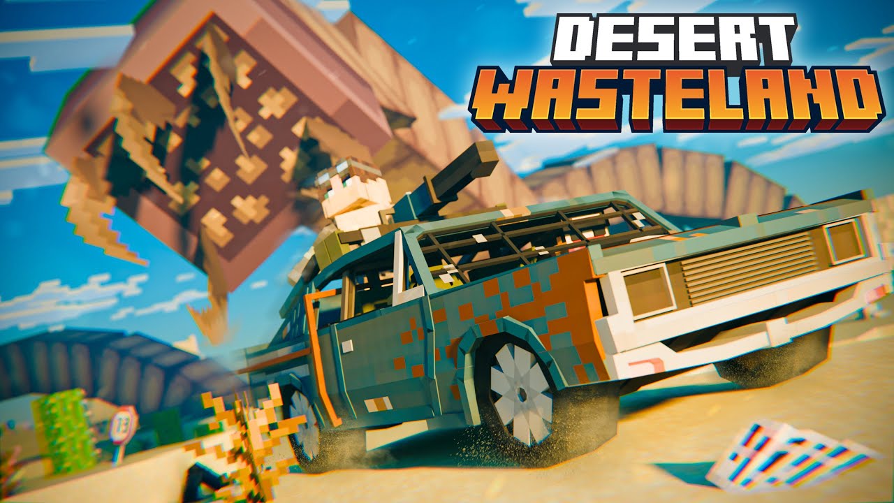 Surviving A Desert Wasteland In Minecraft...