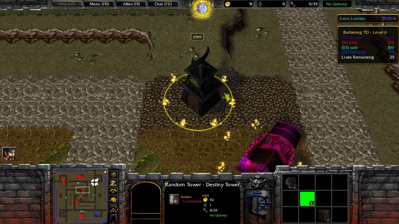 Burbenog TD v3.03 ( -random ) - Warcraft III - Battlenet