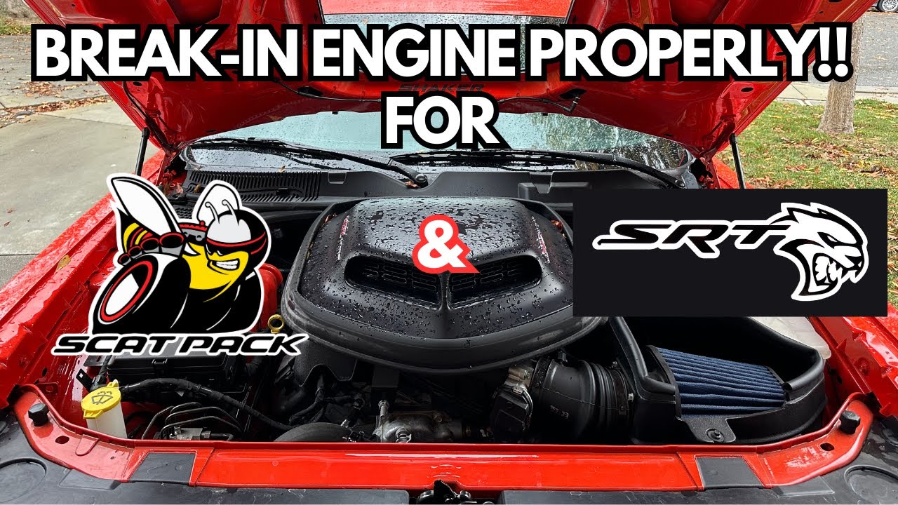 Руководство по обкатке двигателей 6.2L Hellcat и 6.4L Scatpack