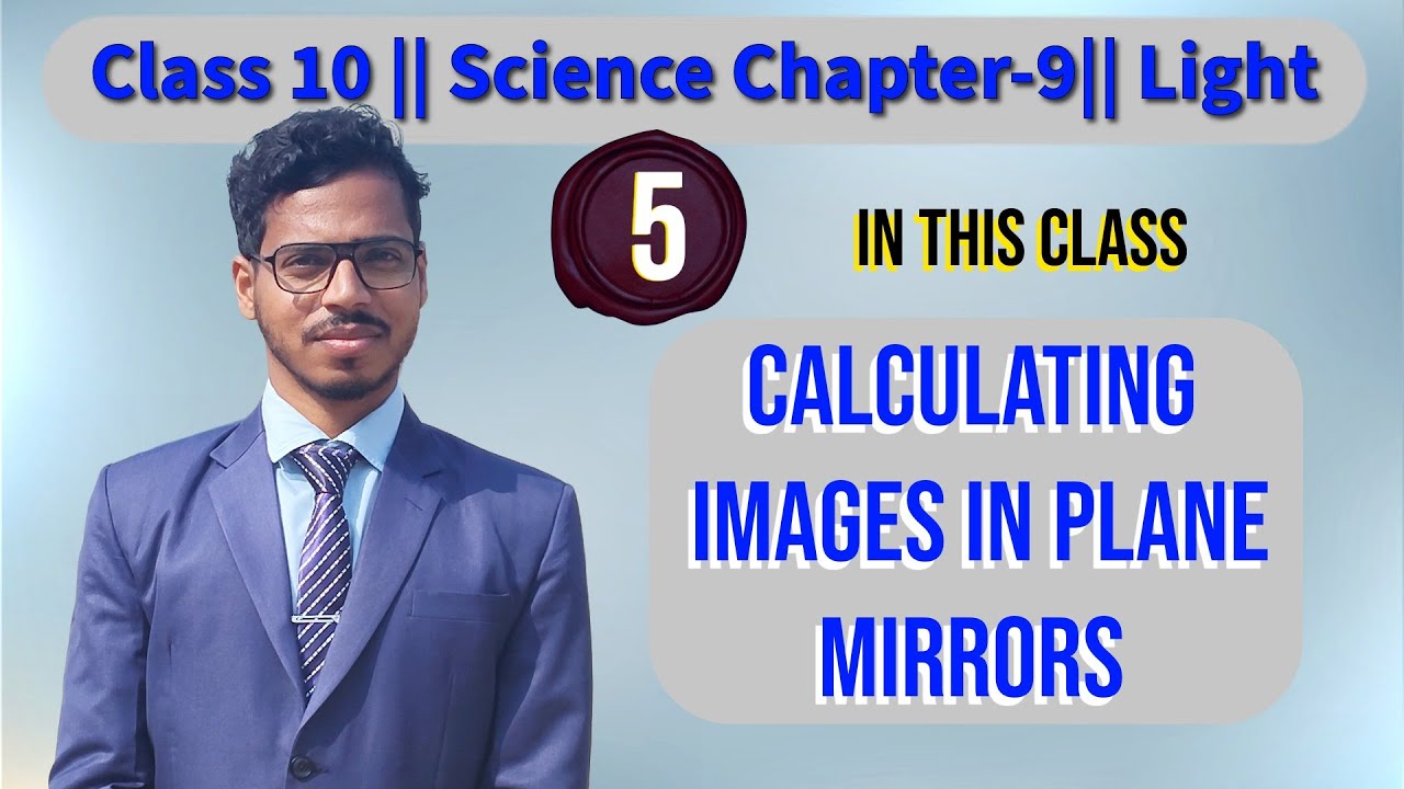 How to Calculate the Number of Images Formed by Two Plane Mirrors | Plane Mirror Formula
