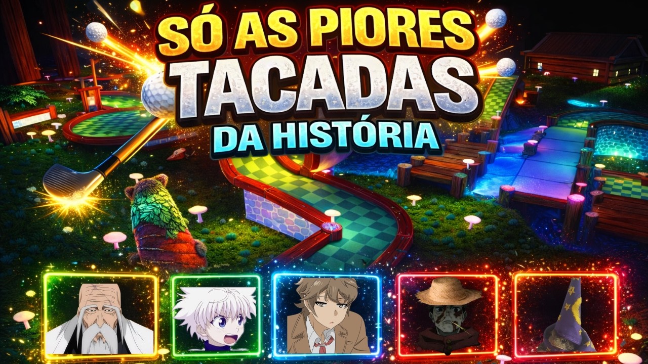 AS PIORES TACADAS DA HISTÓRIA DO GOLF