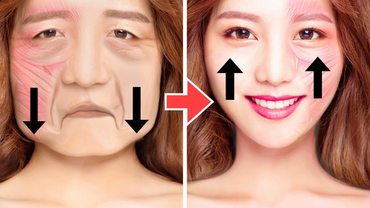 8 МИН ПОДТЯЖКА ЛИЦА + ОБвисшие челюсти + ТОНКАЯ ПОДЧЕЛЮСТЬ + БОЛЕЕ ПОЛНЫЕ ЩЕКИ | 10 ДНЕЙ УПРАЖНЕНИЙ
