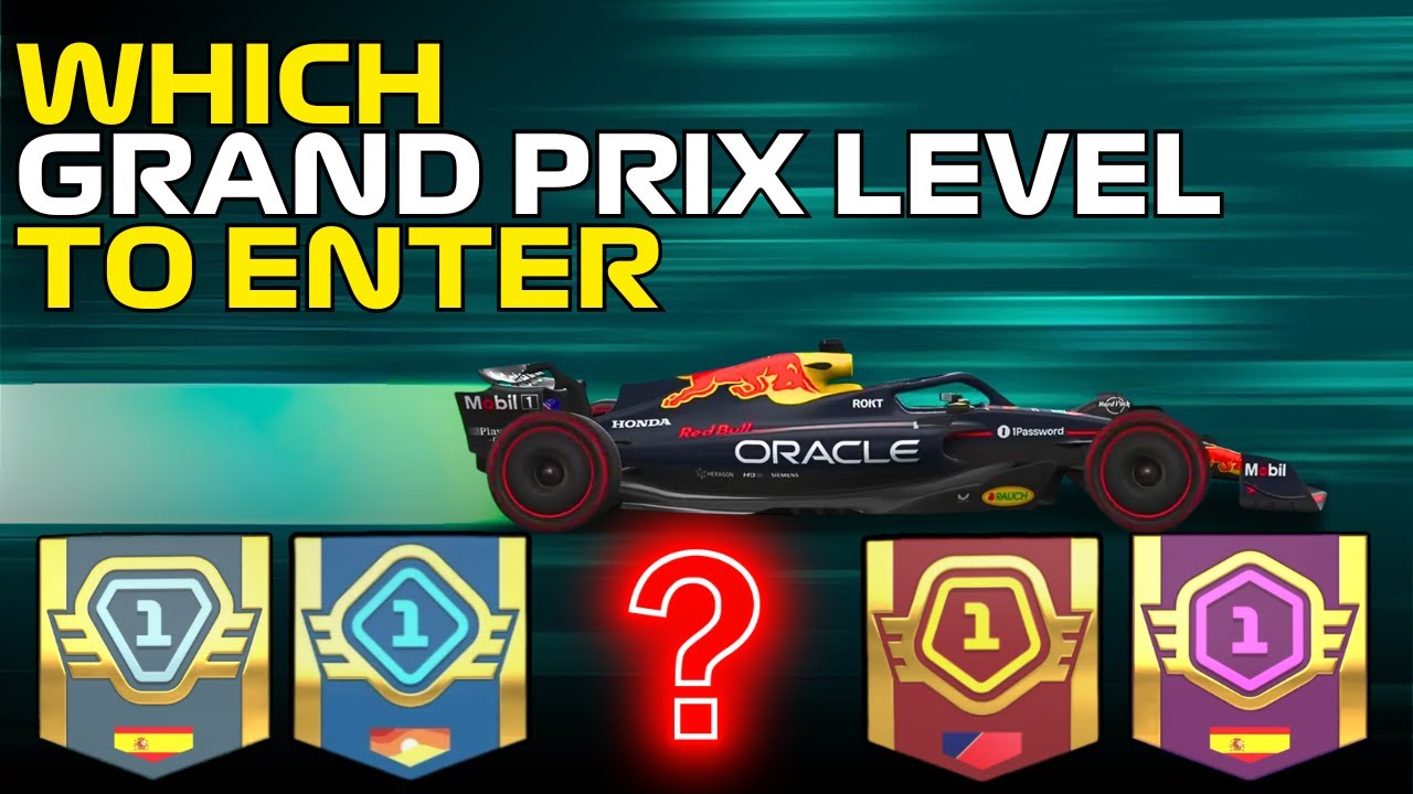 Get Better At F1 Clash | Which Grand Prix Event Difficulty To Enter