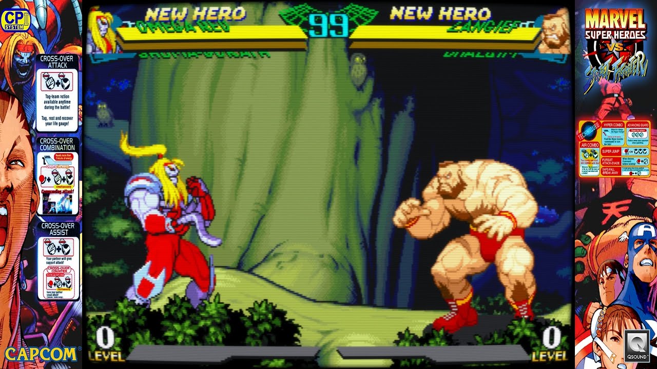 Marvel Super Heroes vs. Street Fighter Arcade Music - Omega Red Theme (CPS-2)