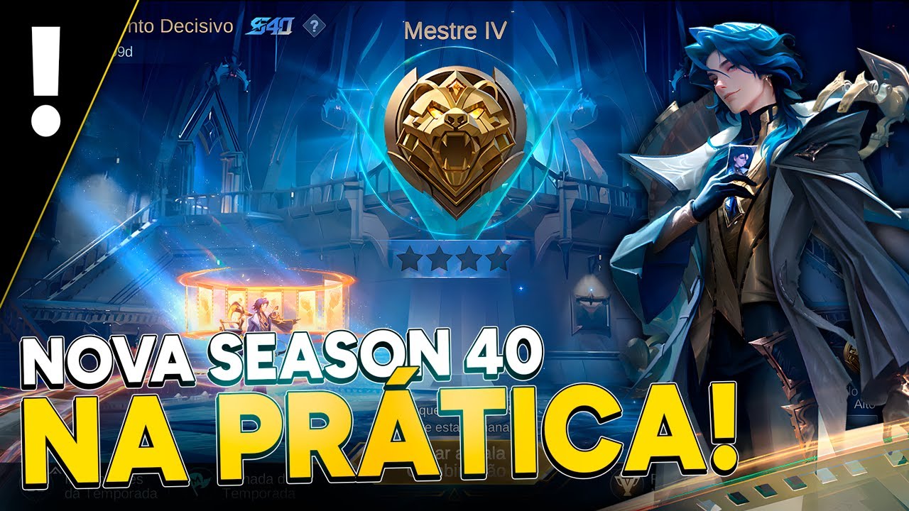 TUDO QUE CHEGAR&Aacute; NA NOVA SEASON 40 DO MOBILE LEGENDS