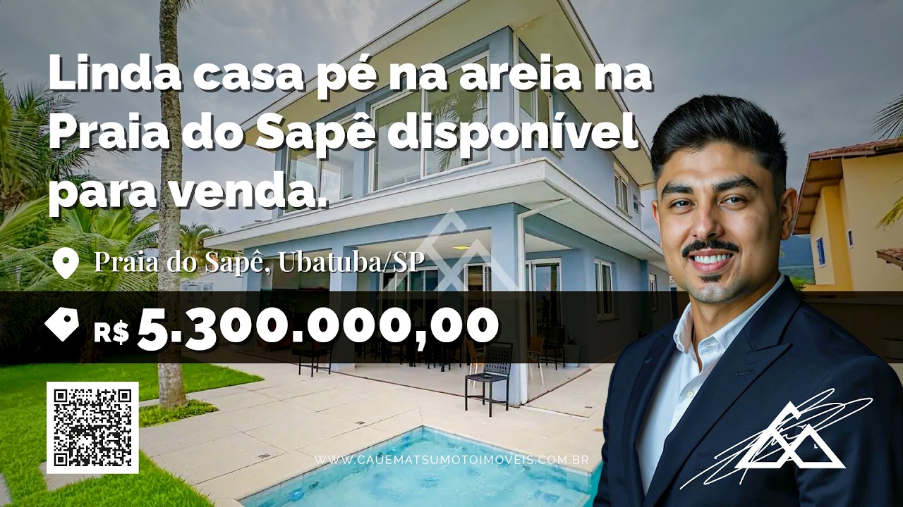 Casa de Condomínio Alto Padrão - Praia do Sapê - Ubatuba SP | Por dentro do imóvel | Propriedade 216