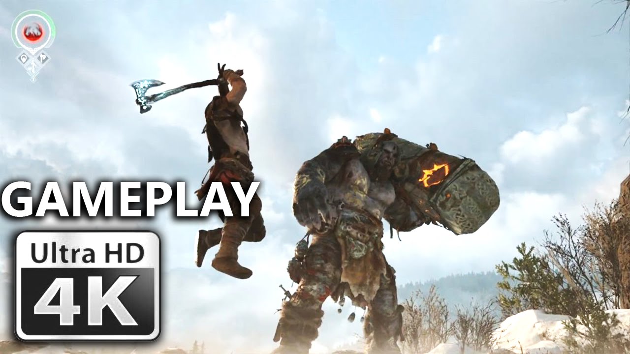 God of War - E3 2016 4K Gameplay Trailer