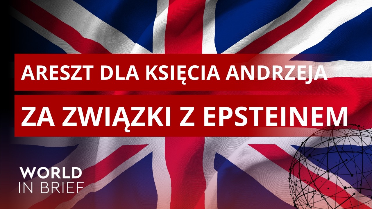 Książę Andrzej aresztowany. Epstein w tle.