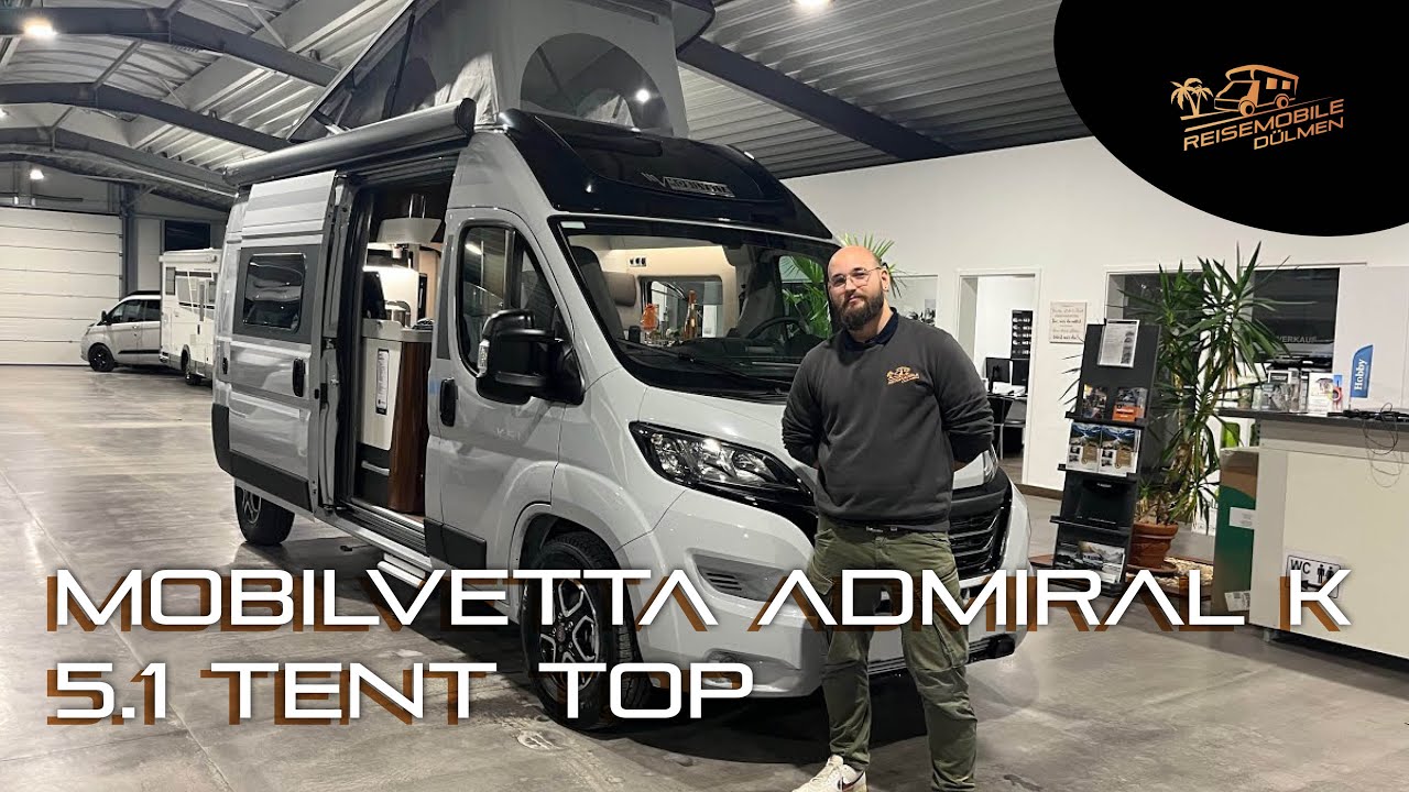 Luc geht auf Kreuzfahrt - aber nicht mit der AIDA sondern im Mobilvetta Admiral K 5.1 2024 Tent Top
