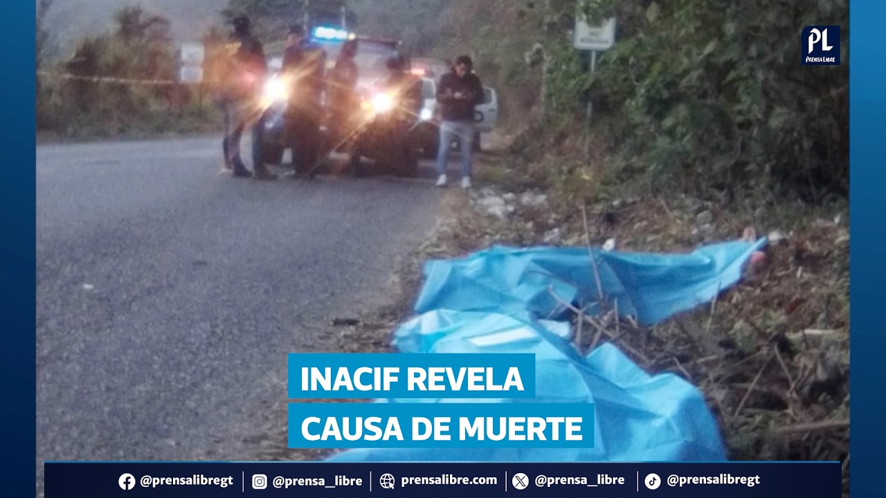 Inacif identifica a tres víctimas del hallazgo múltiple y confirma muerte por estrangulación