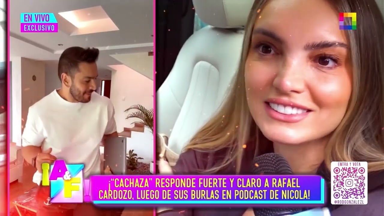 Amor y Fuego - JUN 03 - “CACHAZA” RESPONDE FUERTE Y CLARO A RAFAEL, LUEGO DE SUS BURLAS | Willax