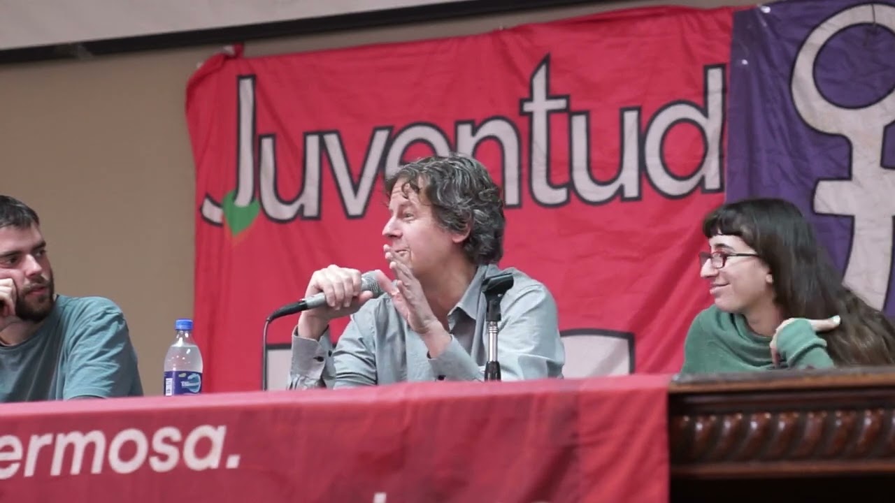 Christian Castillo en la UBA: "El movimiento universitario tiene que unirse a los trabajadores"