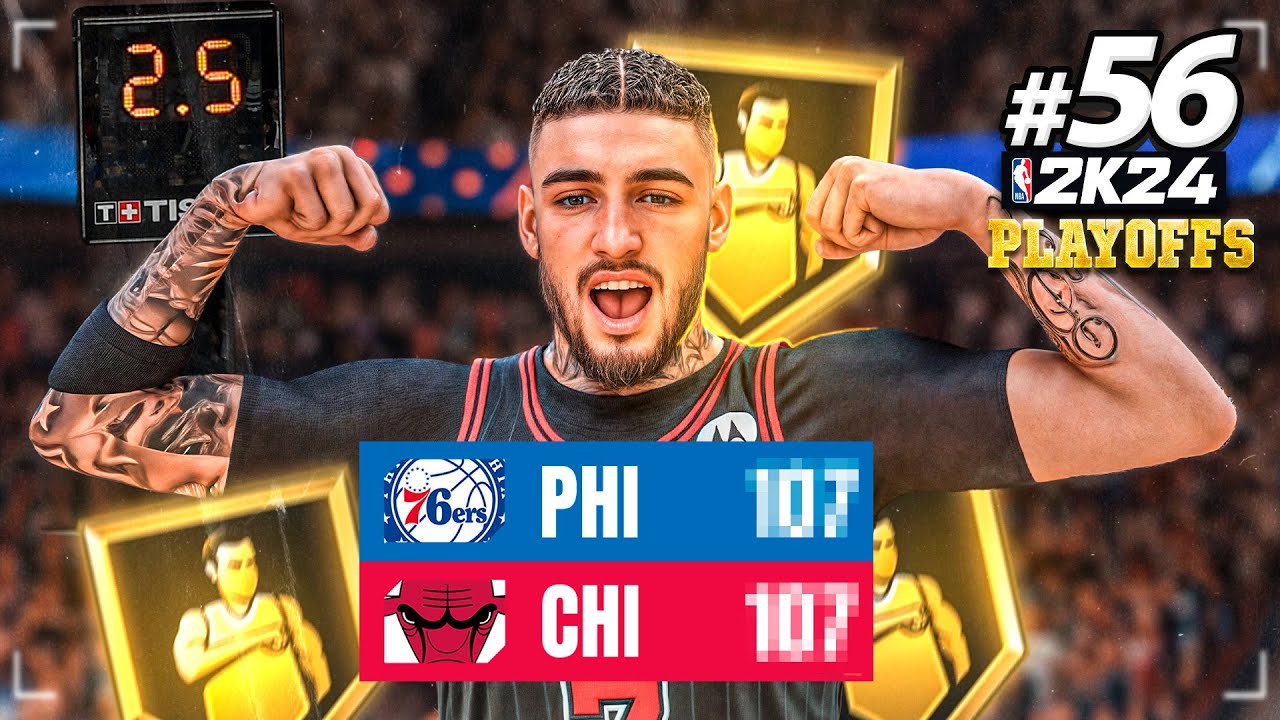 GAME WINNER HISTÓRICO NOS PLAYOFFS! NBA 2K24 MyCareer (Ep.56)
