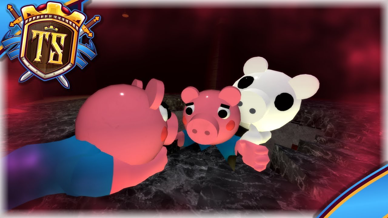 VERCINGER BLIVER TAGET AF MONSTRET! - Piggy | Dansk Roblox med @TortenSkjold & @Vercinger