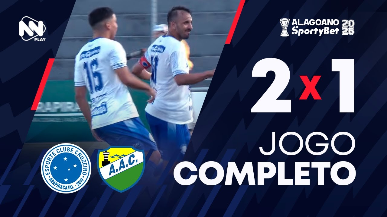 AO VIVO E COM IMAGENS | CRUZEIRO-AL X CORURIPE - 31/01/26 | ALAGOANO 2026 | 