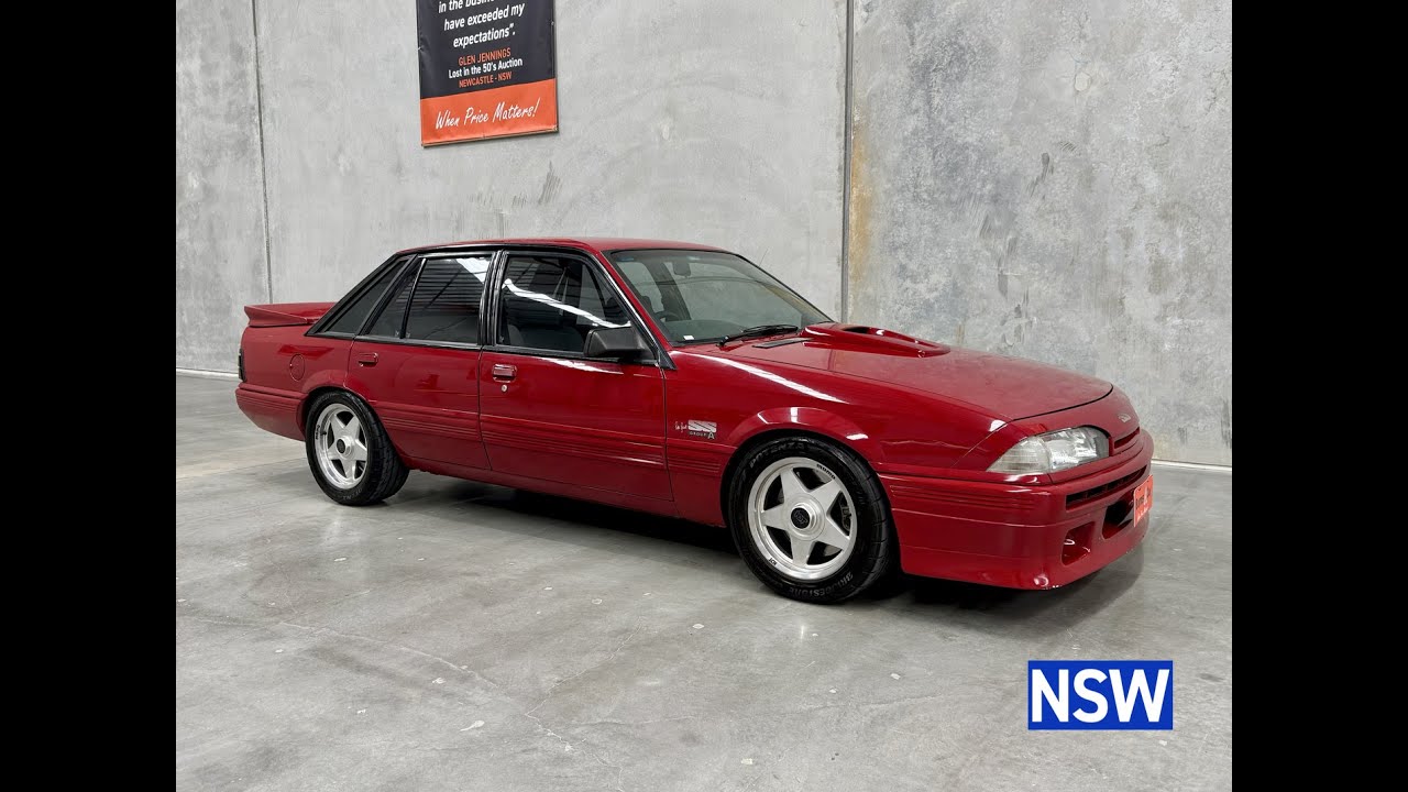 1986 Holden HDT VL SS Group A V8 Manual Build 419