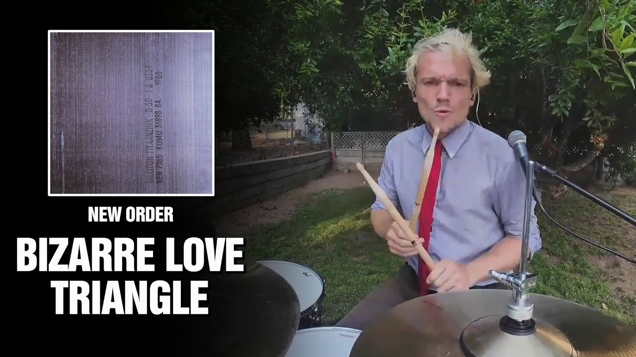 New Order - Bizarre Love Triangle | Drum Cover in the Backyard