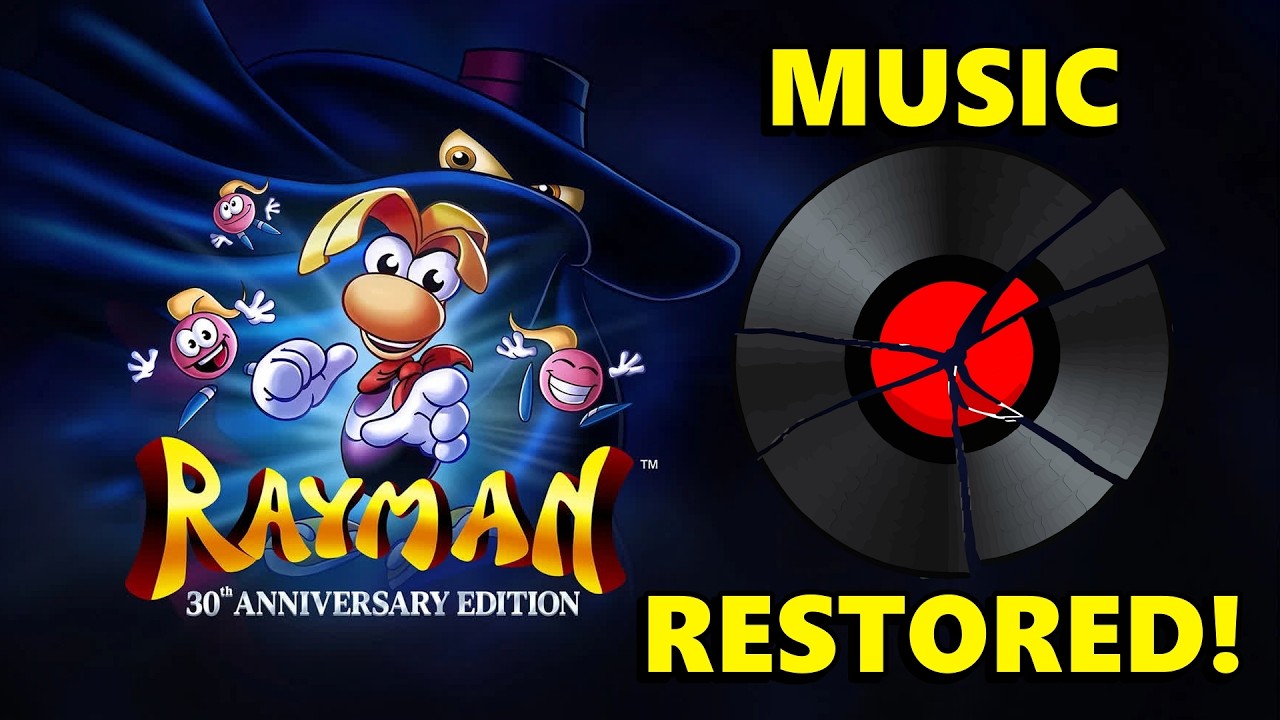 Rayman 30th Anniversary ORIGINAL SOUNTRACK FIXED!