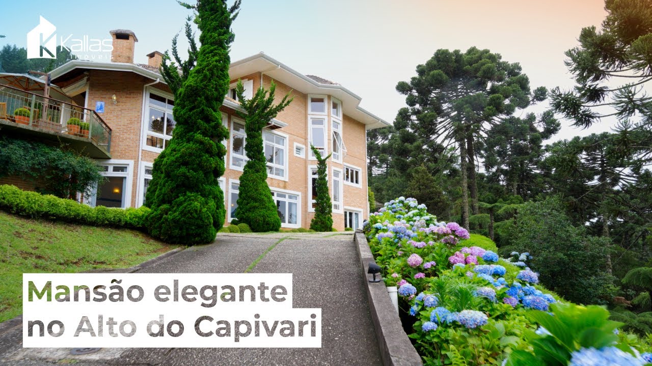 Mansão elegante no topo de Campos do Jordão -  R$16.000.000 | Kallas Imóveis