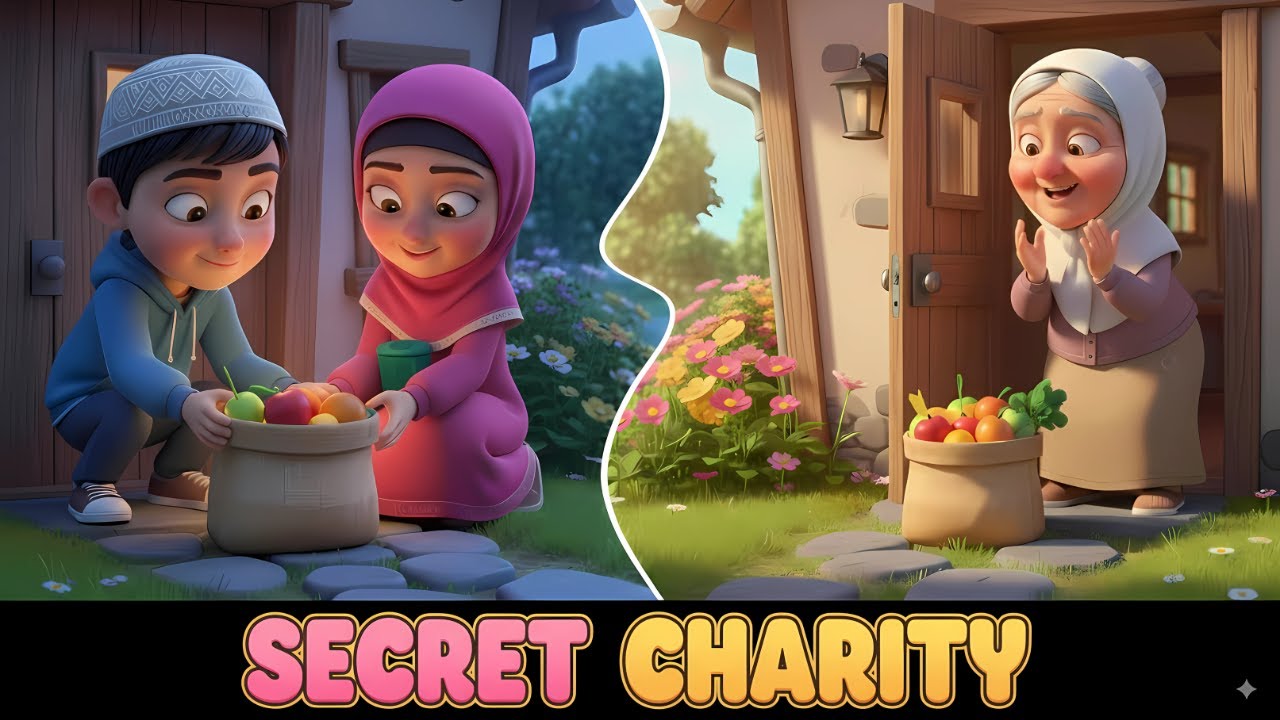 Give in Secret, Allah Always Sees | Secret Charity In Islam |  Islamic Moral Story
