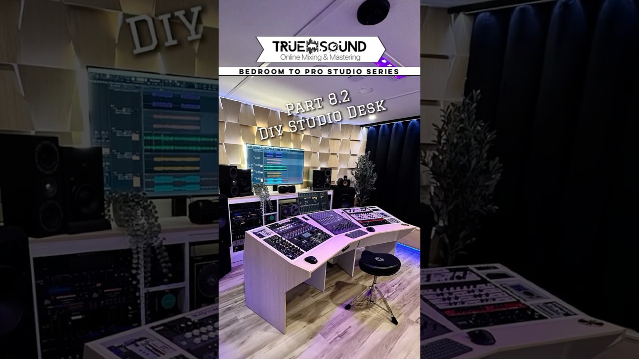 Сборка из спальни в профессиональную студию: часть 8.2 &mdash; Сборка студийного стола #studiogear #stu...