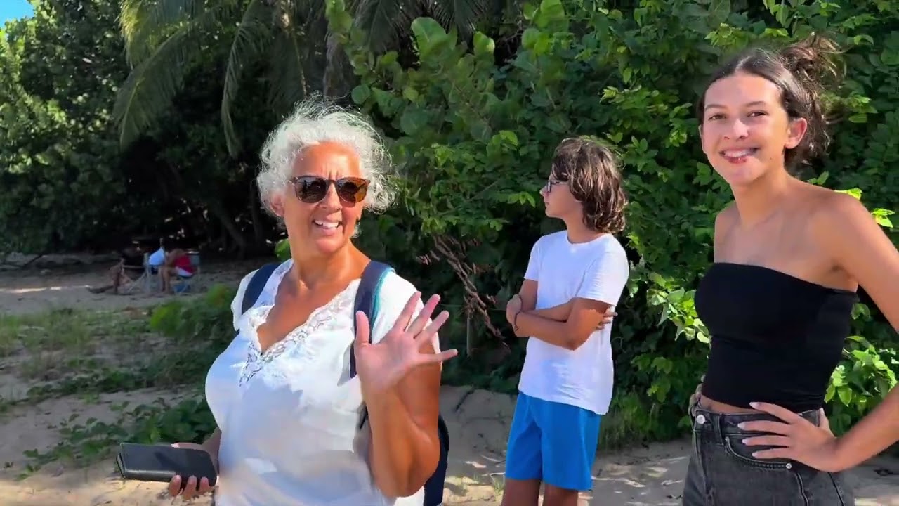 Léna en Guadeloupe, octobre 2024, Basse Terre.