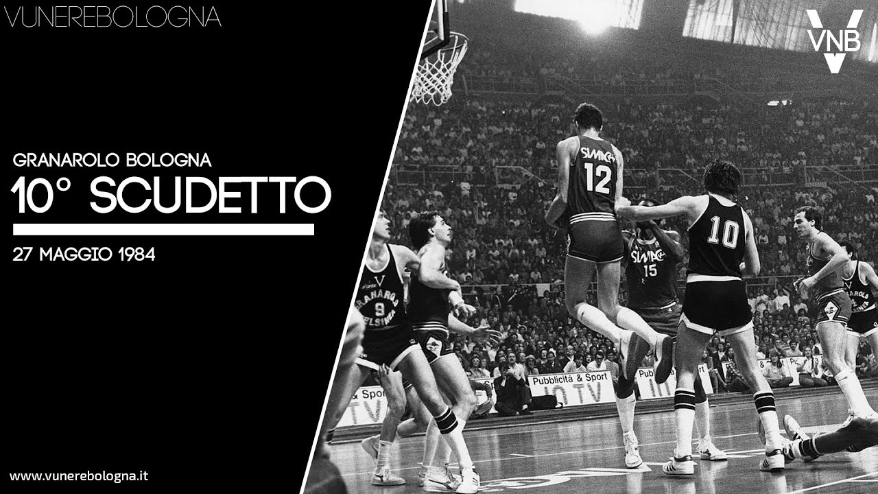 27/05/1984 - 10° Scudetto Virtus Bologna | Gara 3, Simac Milano-Granarolo Bologna: 74-77