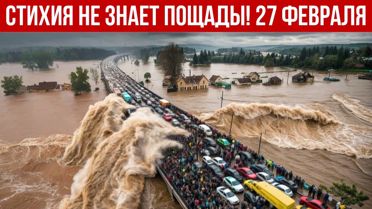 Новости Сегодня 27.02.2026 - Катаклизмы за сегодня, ЧП, События дня | Китай Индия Россия США Европа