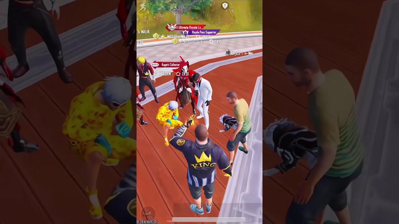 PUBGM EMOTE BATTLE FIGHT NOOB PRANK☠️😯 | CHEER PARK #cheerpark #shorts #pubgmobile