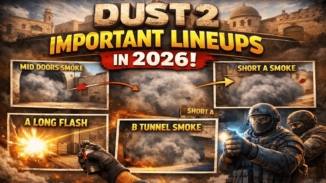 DUST 2: ВАЖНЫЕ СОСТАВЫ В 2026 ГОДУ