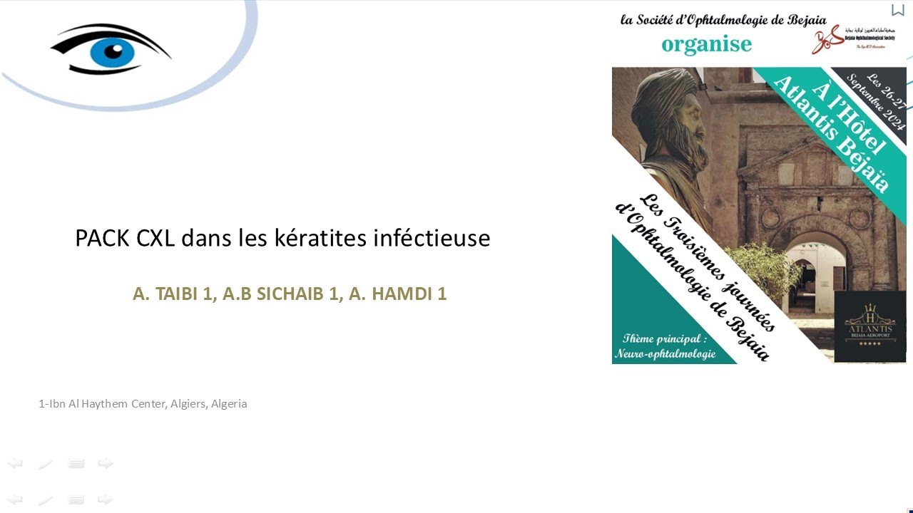 PACK CXL dans les kératites infectieuses