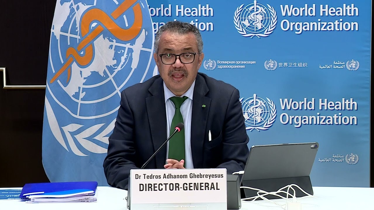 Opening speech by WHO's Dr. Tedros to the COVID-19 Global Research & Innovation Forum