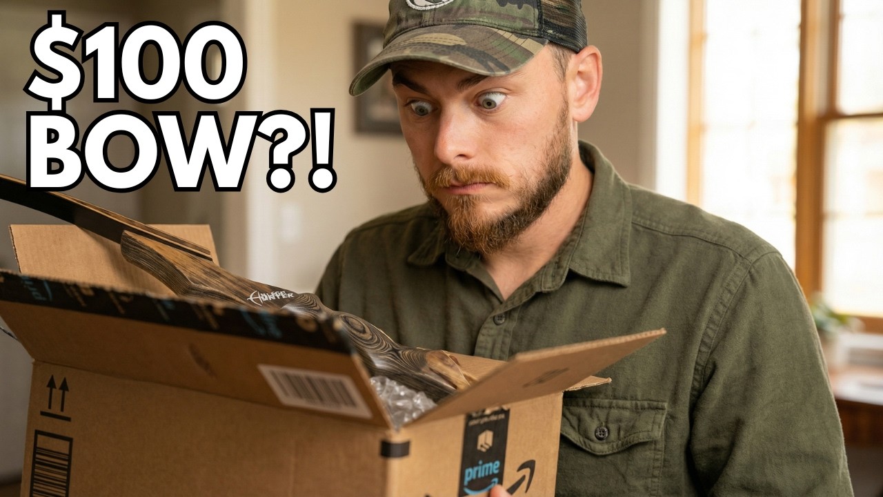 I got a $100 Recurve Bow - Here's What I Think | Obert Original Black Hunter