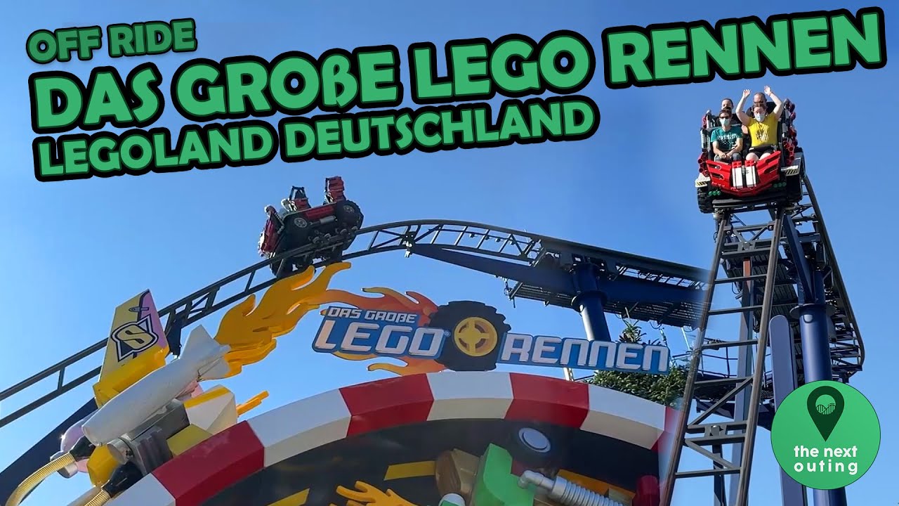 Das Große LEGO Rennen (The Big Lego Race) | Off Ride | Legoland Deutschland, Germany