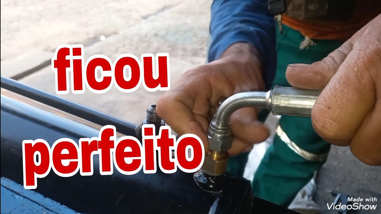 Recuperação de cilindro hidráulico