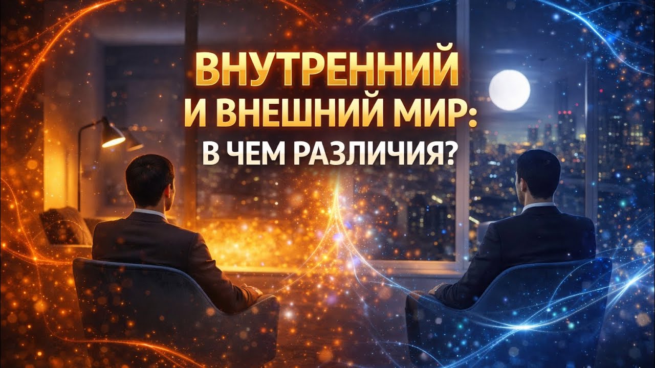 ❇️ Внешний мир — следствие внутреннего