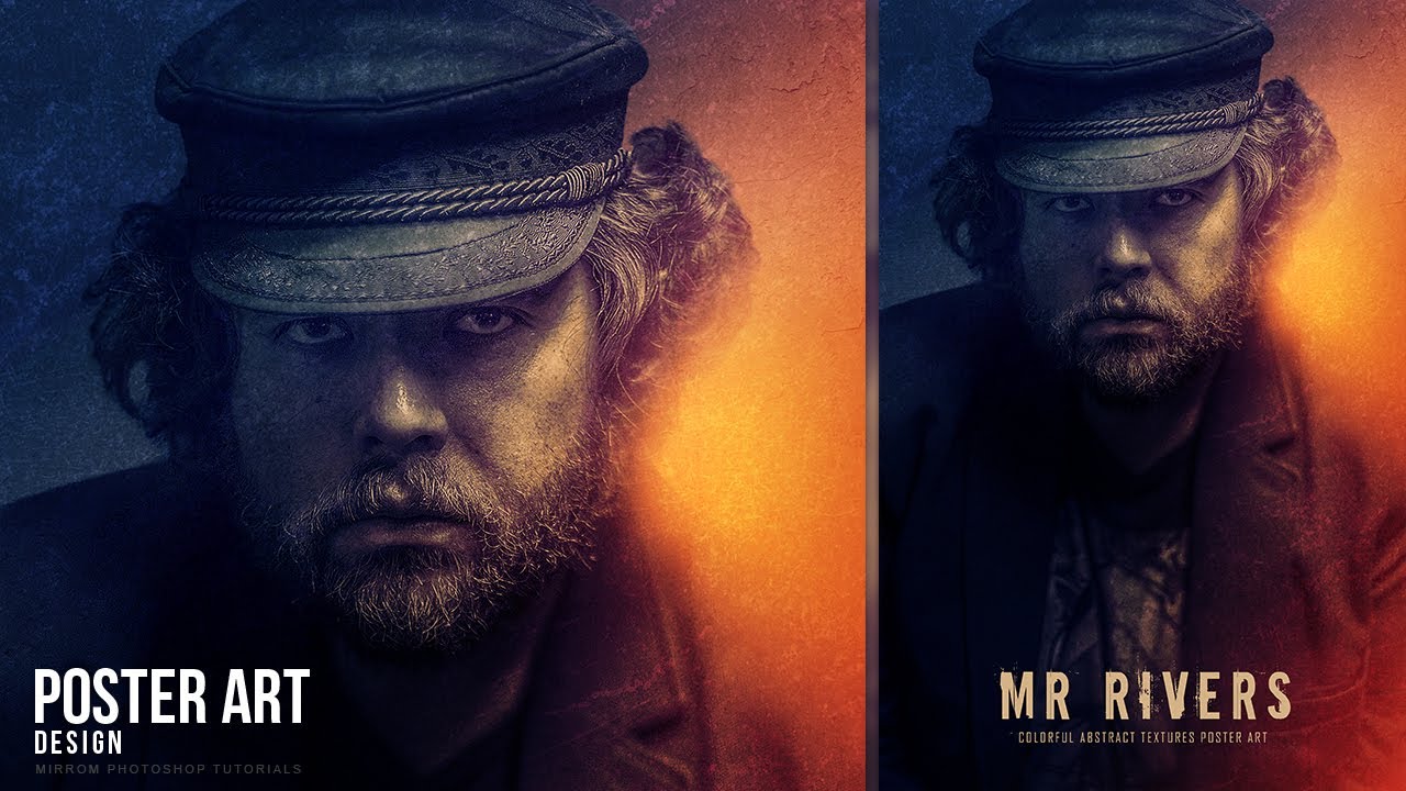 Make an Poster Art With Colorful and Abstract Textures in Photoshop