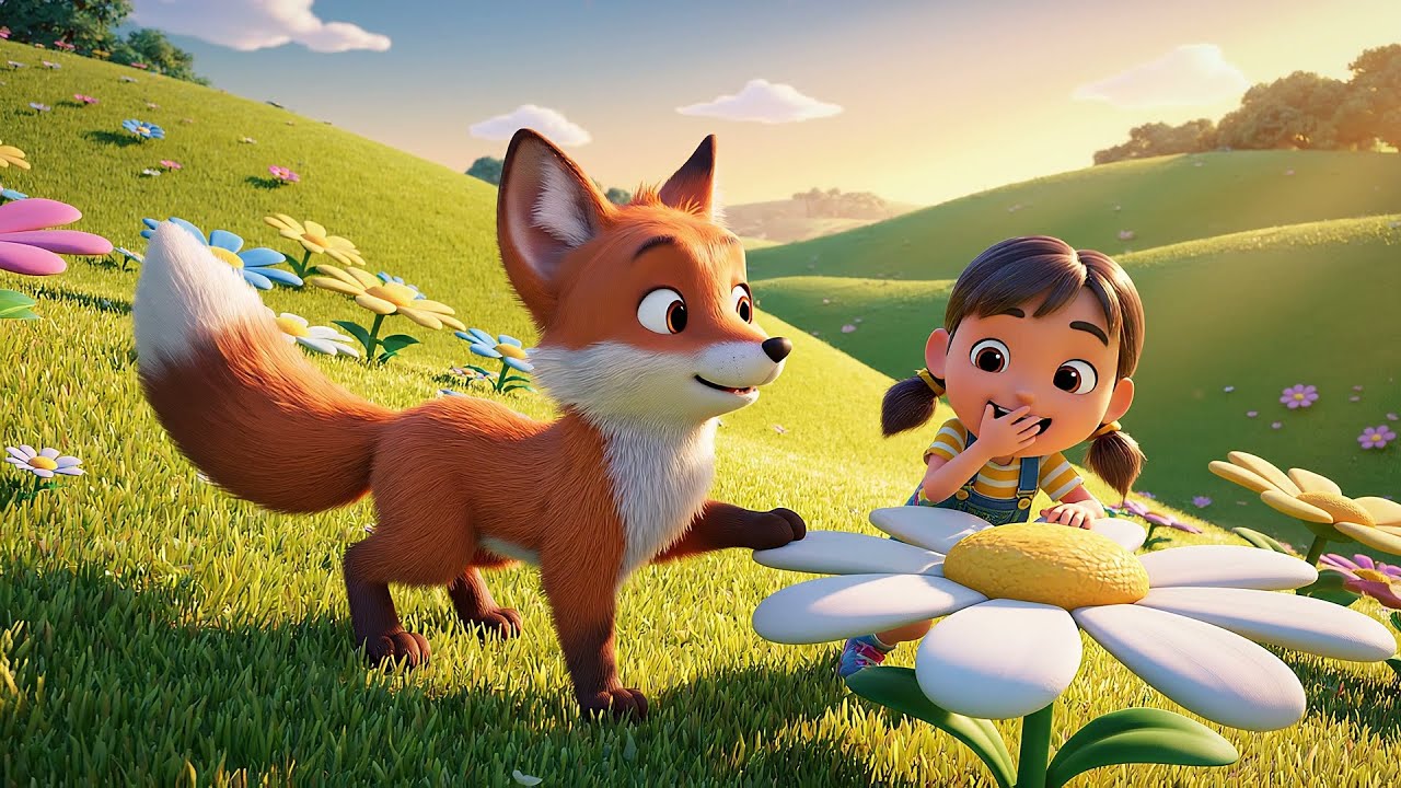 Minecraft Baby Fox Found a Hidden Mushroom | Kids Songs & Nursery Rhymes