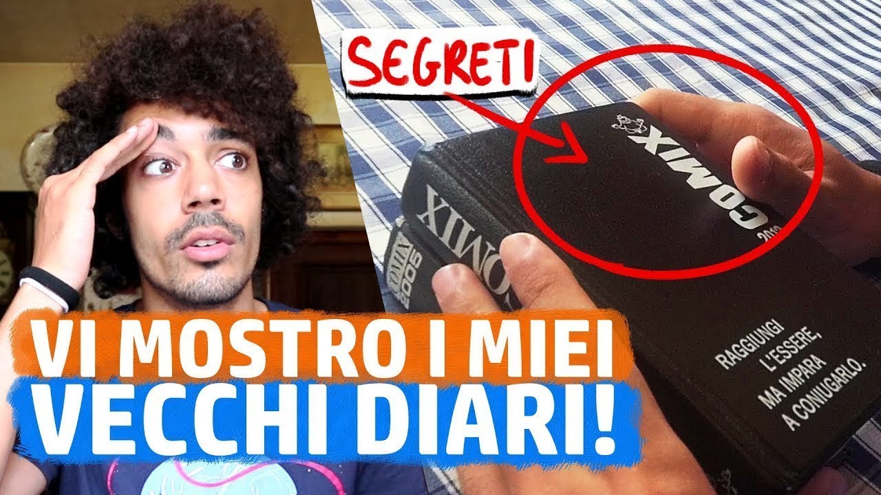 VI MOSTRO I MIEI DIARI