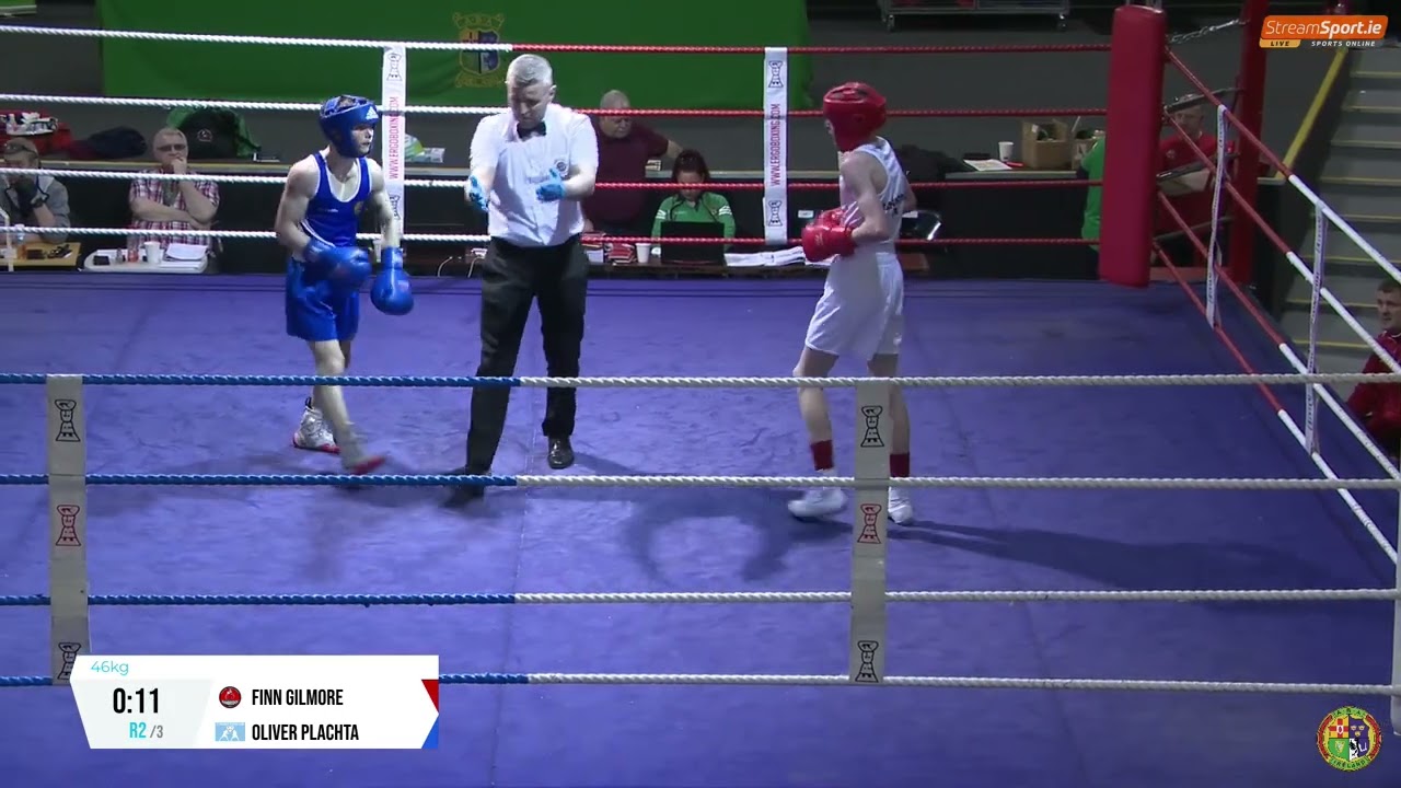 2024 National Junior 1 Championship: 46kg Finn Gilmore (Banbridge) v Oliver Plachta (St Francis)