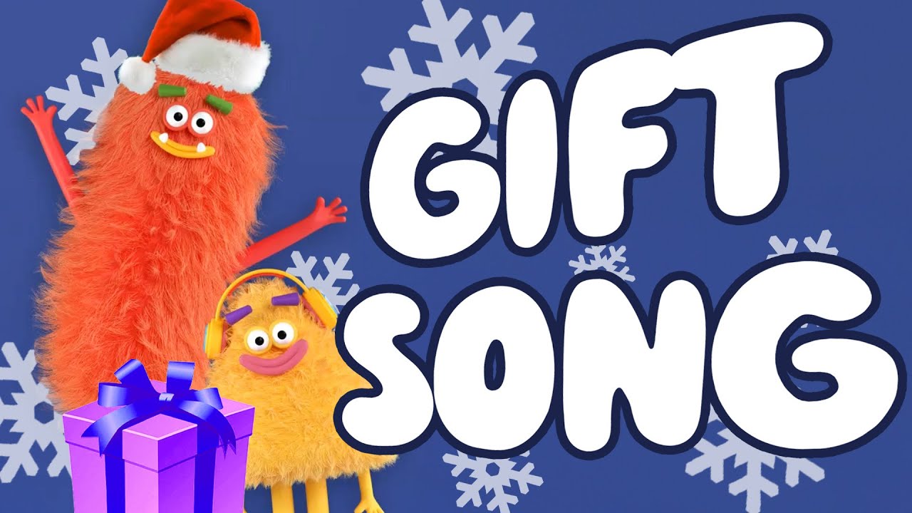 Giving Gifts! 🎁🎄Sing-Along Christmas Song for Kids | Pep and Perk