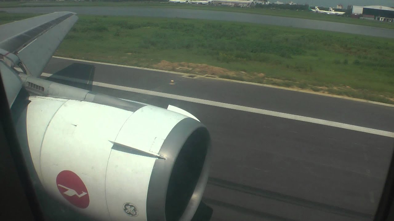 DC-10-30 Biman take off Dhaka - Hong Kong