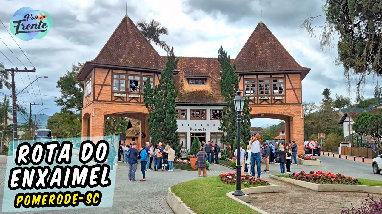 ROTA DO ENXAIMEL EM POMERODE - SANTA CATARINA